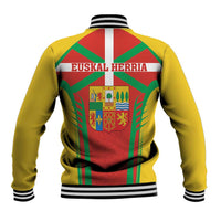 Basque Country Baseball Jacket Zazpiak Bat Flag Style