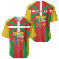 Basque Country Baseball Jersey Zazpiak Bat Flag Style