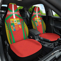 Basque Country Car Seat Cover Zazpiak Bat Flag Style