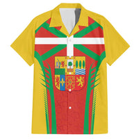 Basque Country Family Matching Puletasi and Hawaiian Shirt Zazpiak Bat Flag Style