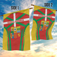 Basque Country Garden Flag Zazpiak Bat Flag Style