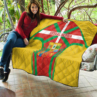 Basque Country Quilt Zazpiak Bat Flag Style