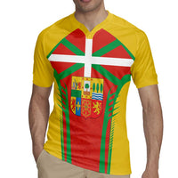 Basque Country Rugby Jersey Zazpiak Bat Flag Style