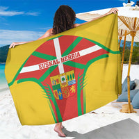 Basque Country Sarong Zazpiak Bat Flag Style