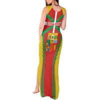 Basque Country Tank Maxi Dress Zazpiak Bat Flag Style