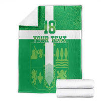 Custom Basque Euskadi Football Blanket Euskal Selekzioa Go Champion