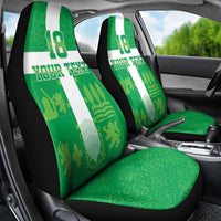 Custom Basque Euskadi Football Car Seat Cover Euskal Selekzioa Go Champion