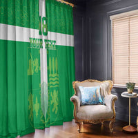 Custom Basque Euskadi Football Window Curtain Euskal Selekzioa Go Champion