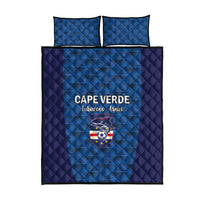 Cape Verde Football 2026 Quilt Bed Set Atlantic Blue Sharks Heritage