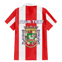 Personalized Puerto Rico Coat Of Arms Family Matching Mermaid Dress and Hawaiian Shirt - Wonder Print Shop