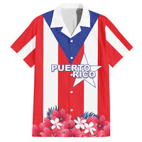 Personalized Puerto Rico Coat Of Arms Hawaiian Shirt - Wonder Print Shop