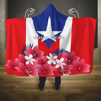 Personalized Puerto Rico Coat Of Arms Hooded Blanket