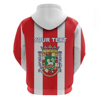 Personalized Puerto Rico Coat Of Arms Hoodie - Wonder Print Shop