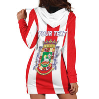 Personalized Puerto Rico Coat Of Arms Hoodie Dress - Wonder Print Shop
