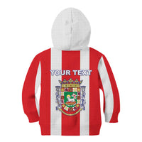 Personalized Puerto Rico Coat Of Arms Kid Hoodie - Wonder Print Shop