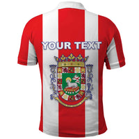 Personalized Puerto Rico Coat Of Arms Polo Shirt - Wonder Print Shop