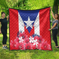 Personalized Puerto Rico Coat Of Arms Quilt - Wonder Print Shop
