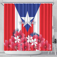 Personalized Puerto Rico Coat Of Arms Shower Curtain