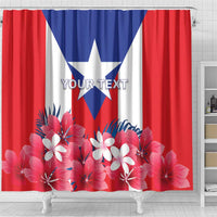 Personalized Puerto Rico Coat Of Arms Shower Curtain