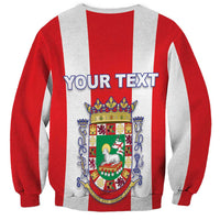 Personalized Puerto Rico Coat Of Arms Sweatshirt - Wonder Print Shop