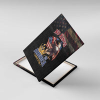 No Kings In America Since 1776 Canvas Wall Art Eagle Crushing Crown - Wonder Print Shop