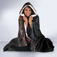 No Kings In America Since 1776 Hooded Blanket Eagle Crushing Crown - Wonder Print Shop