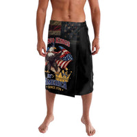 No Kings In America Since 1776 Lavalava Eagle Crushing Crown - Wonder Print Shop