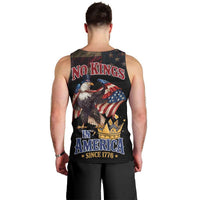 No Kings In America Since 1776 Men Tank Top Eagle Crushing Crown - Wonder Print Shop