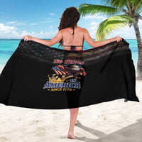 No Kings In America Since 1776 Sarong Eagle Crushing Crown - Wonder Print Shop