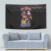 No Kings In America Since 1776 Tapestry Eagle Crushing Crown - Wonder Print Shop