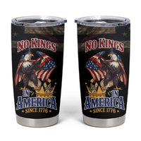 No Kings In America Since 1776 Tumbler Cup Eagle Crushing Crown - Wonder Print Shop