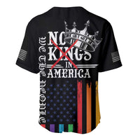 No Kings In America LGBT Baseball Jersey We the People Say No - Wonder Print Shop
