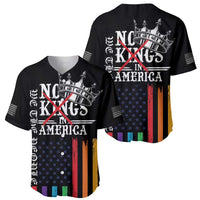 No Kings In America LGBT Baseball Jersey We the People Say No - Wonder Print Shop