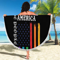 No Kings In America LGBT Beach Blanket We the People Say No - Wonder Print Shop