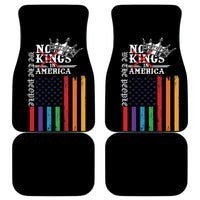 No Kings In America LGBT Car Mats We the People Say No - Wonder Print Shop
