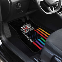 No Kings In America LGBT Car Mats We the People Say No - Wonder Print Shop