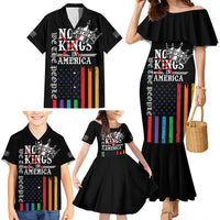 No Kings In America LGBT Family Matching Mermaid Dress and Hawaiian Shirt We the People Say No - Wonder Print Shop