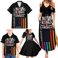 No Kings In America LGBT Family Matching Summer Maxi Dress and Hawaiian Shirt We the People Say No - Wonder Print Shop