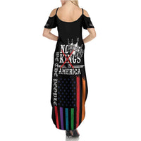 No Kings In America LGBT Family Matching Summer Maxi Dress and Hawaiian Shirt We the People Say No - Wonder Print Shop