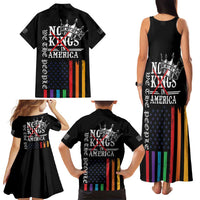 No Kings In America LGBT Family Matching Tank Maxi Dress and Hawaiian Shirt We the People Say No - Wonder Print Shop