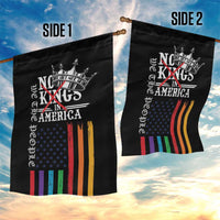 No Kings In America LGBT Garden Flag We the People Say No - Wonder Print Shop