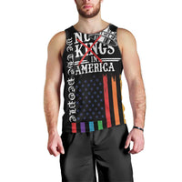 No Kings In America LGBT Men Tank Top We the People Say No - Wonder Print Shop