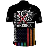No Kings In America LGBT Polo Shirt We the People Say No - Wonder Print Shop