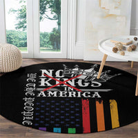 No Kings In America LGBT Round Carpet We the People Say No - Wonder Print Shop