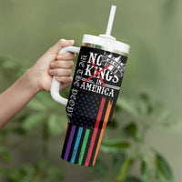 No Kings In America LGBT Tumbler With Handle We the People Say No - Wonder Print Shop