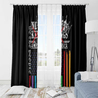 No Kings In America LGBT Window Curtain We the People Say No - Wonder Print Shop