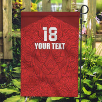 Custom Czech Republic Football Red Version Garden Flag Go Champion Sporty Style LT18