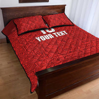 Custom Czech Republic Football Red Version Quilt Bed Set Go Champion Sporty Style LT18