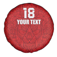 Custom Czech Republic Football Red Version Spare Tire Cover Go Champion Sporty Style LT18