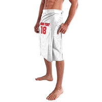 Custom Czech Republic Football White Version Lavalava Go Champion Sporty Style LT18